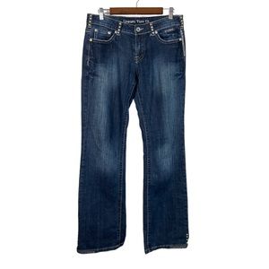 Cowgirl Tuff Bootcut Dark Wash Jeans Size 30